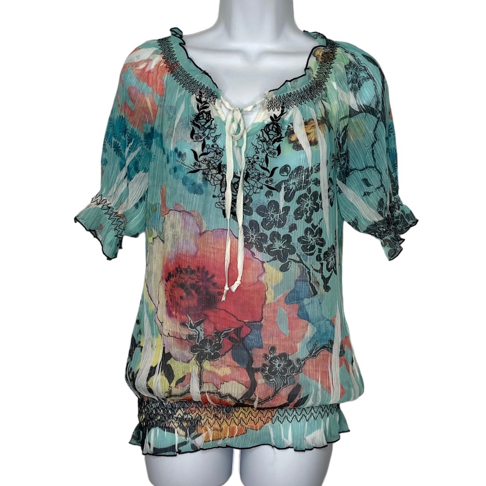 Mushka By Sienna Rose sheer Top